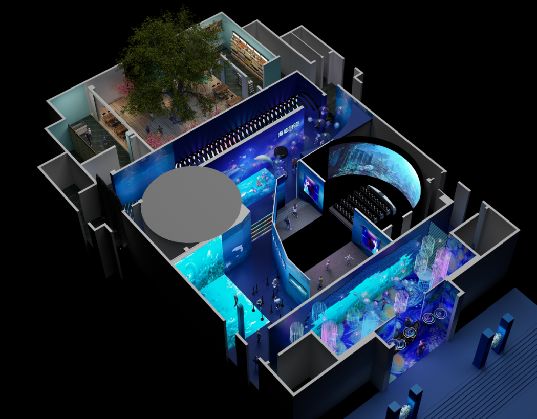 阿哩樂軌道影院帶你遨游神秘空間