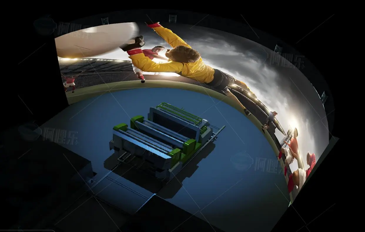 阿哩樂裸眼3D軌道影院,開啟你的沉浸式觀影之旅!