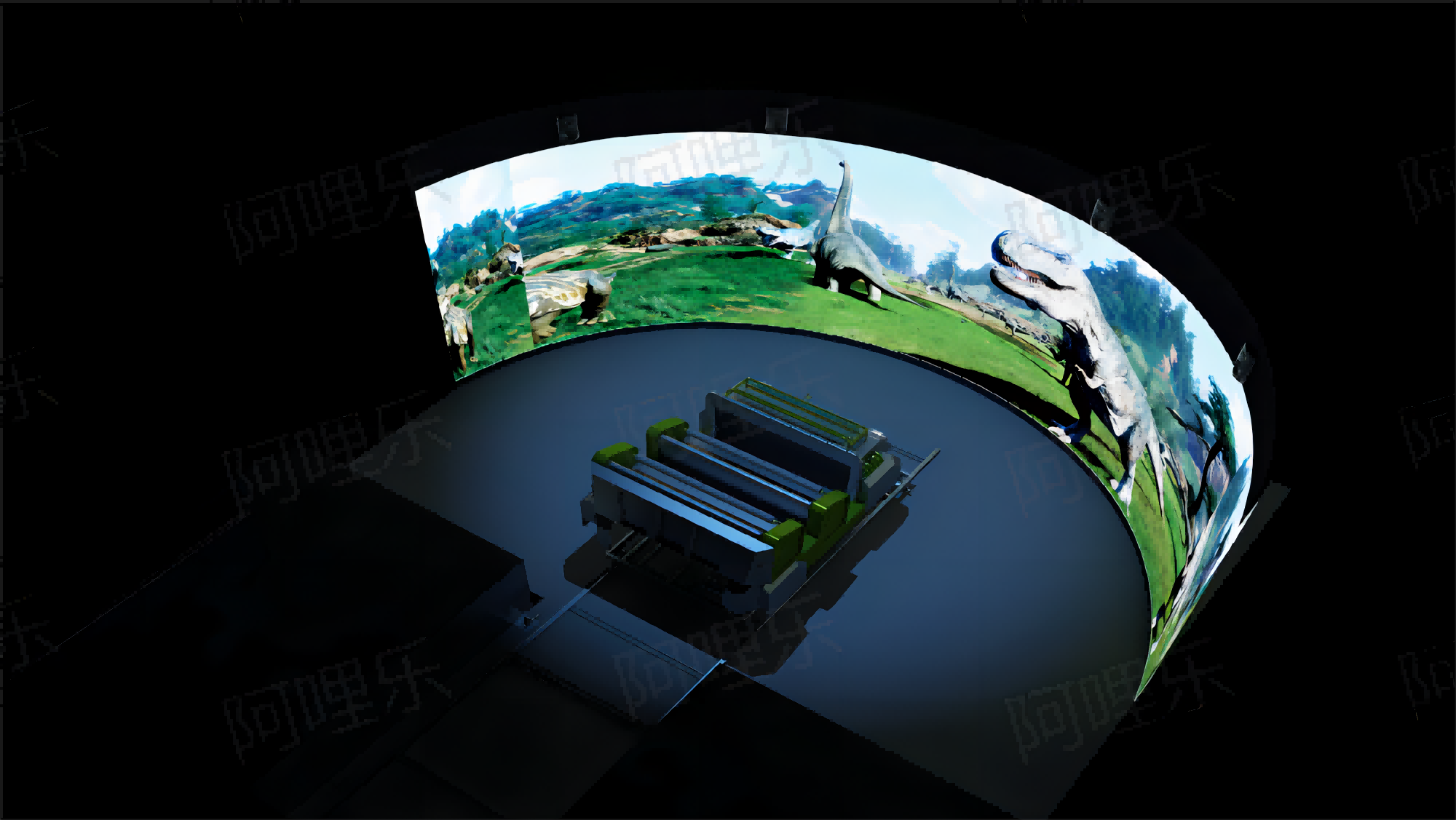 阿哩樂裸眼3D軌道影院為景區帶來全新體驗,打破傳統助力場地引流